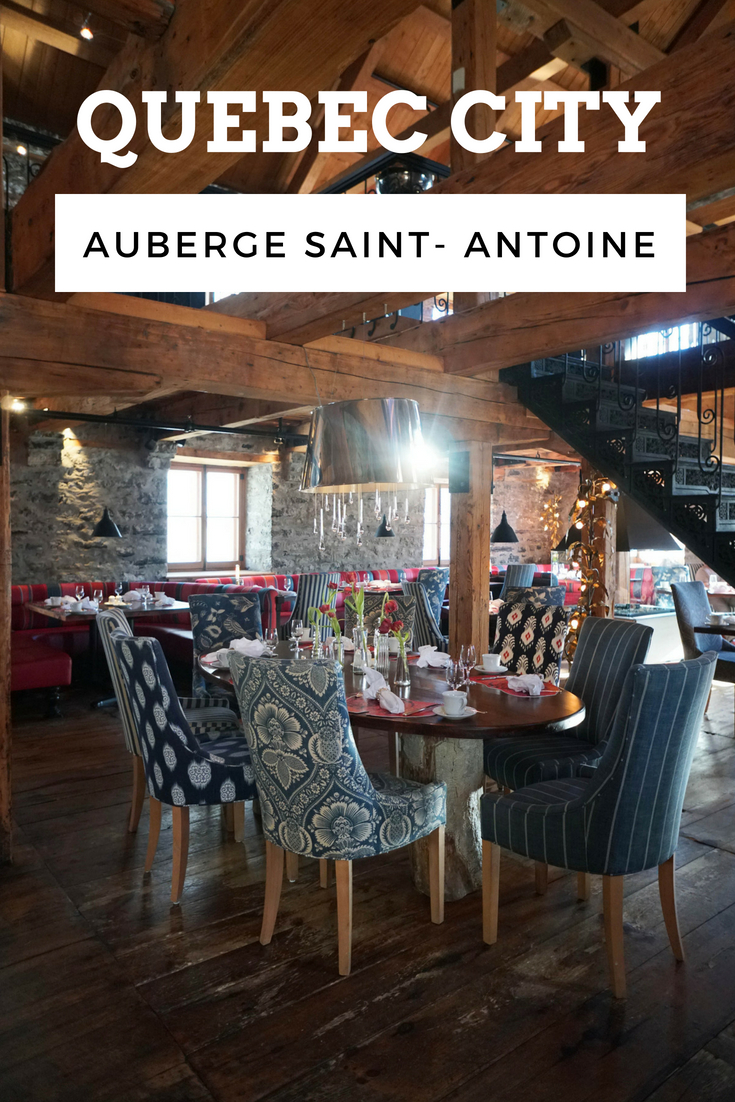 Chez Muffy Auberge Saint Antoine Quebec City Luxury Hotel