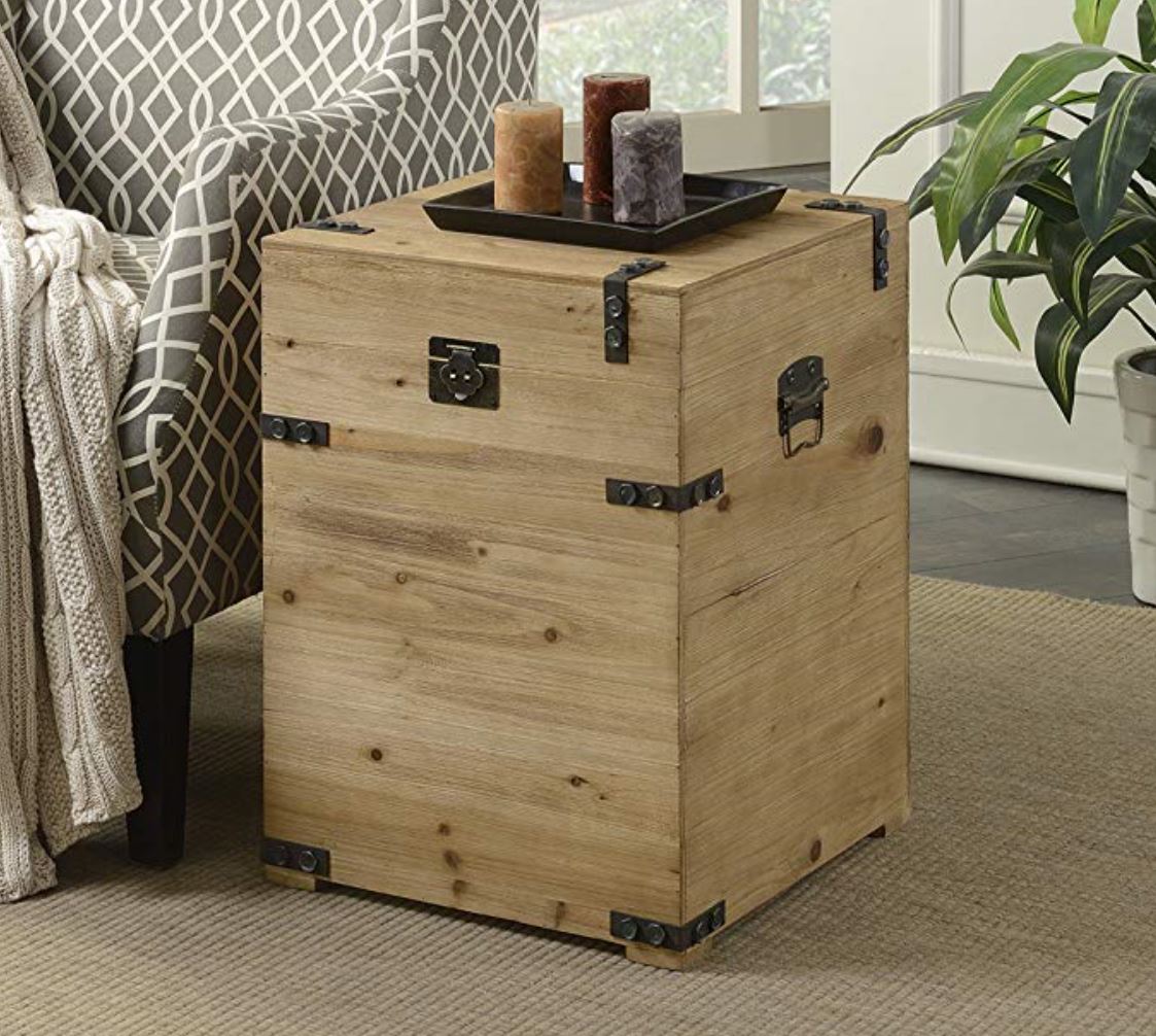 Trunk Nightstand How to Decorate a Travel Themed Bedroom