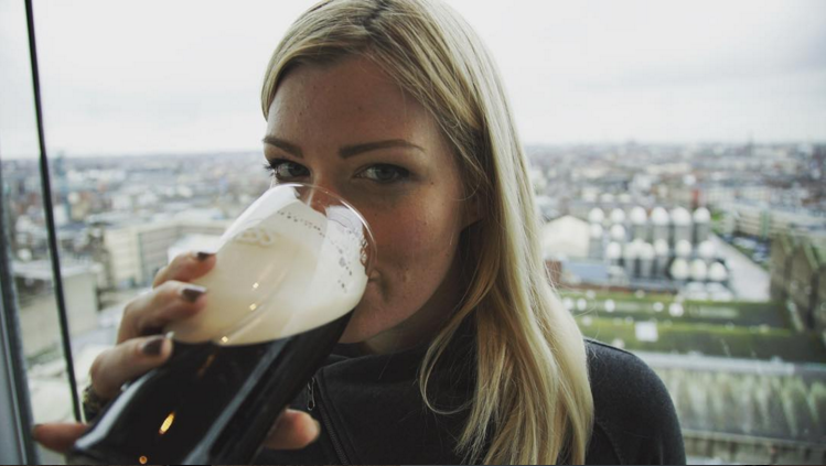 18. @rinehlers by @grahamtesheldon in the Guiness Brewery in Dublin