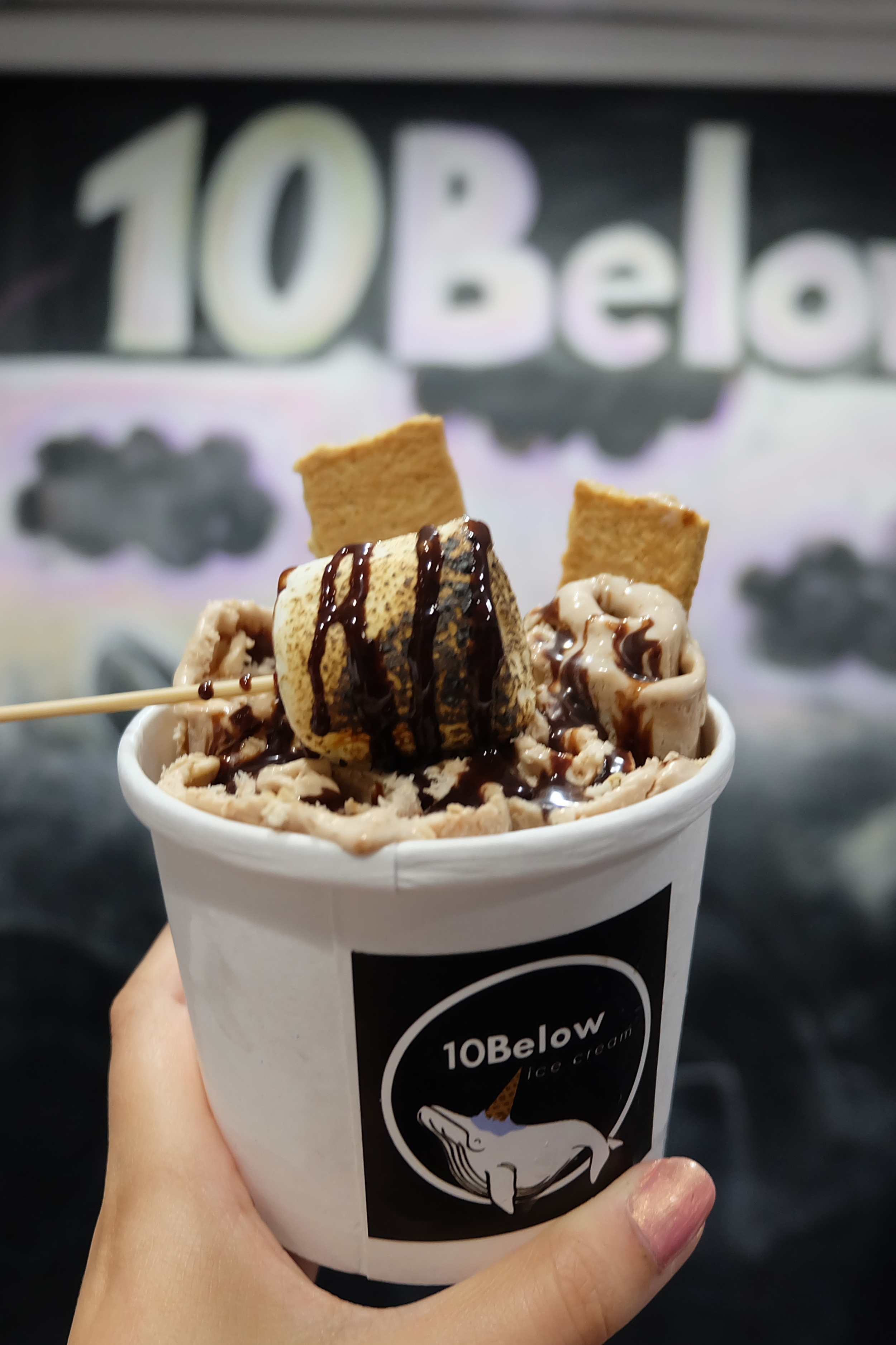 6. 10Below: 10Below Ice Cream is one of the only places in New York where you can get Thai-inspired ice cream rolls. This made-to-order ice cream is an experience! When your name is called, you can watch as the cream is poured onto a frosted plate of 