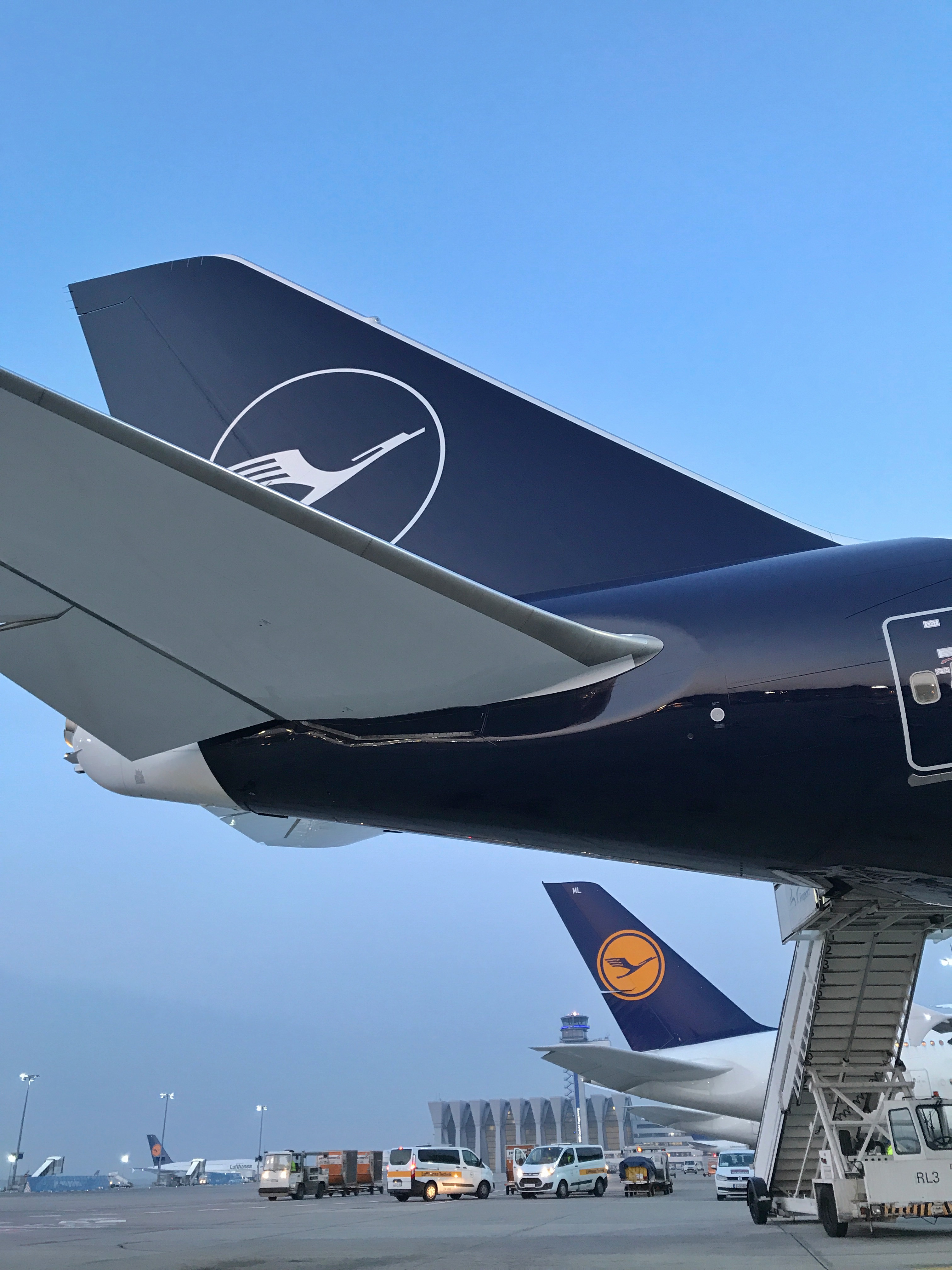 Lufthansa Business Class Flight Review with New Livery and Logo Redesign 