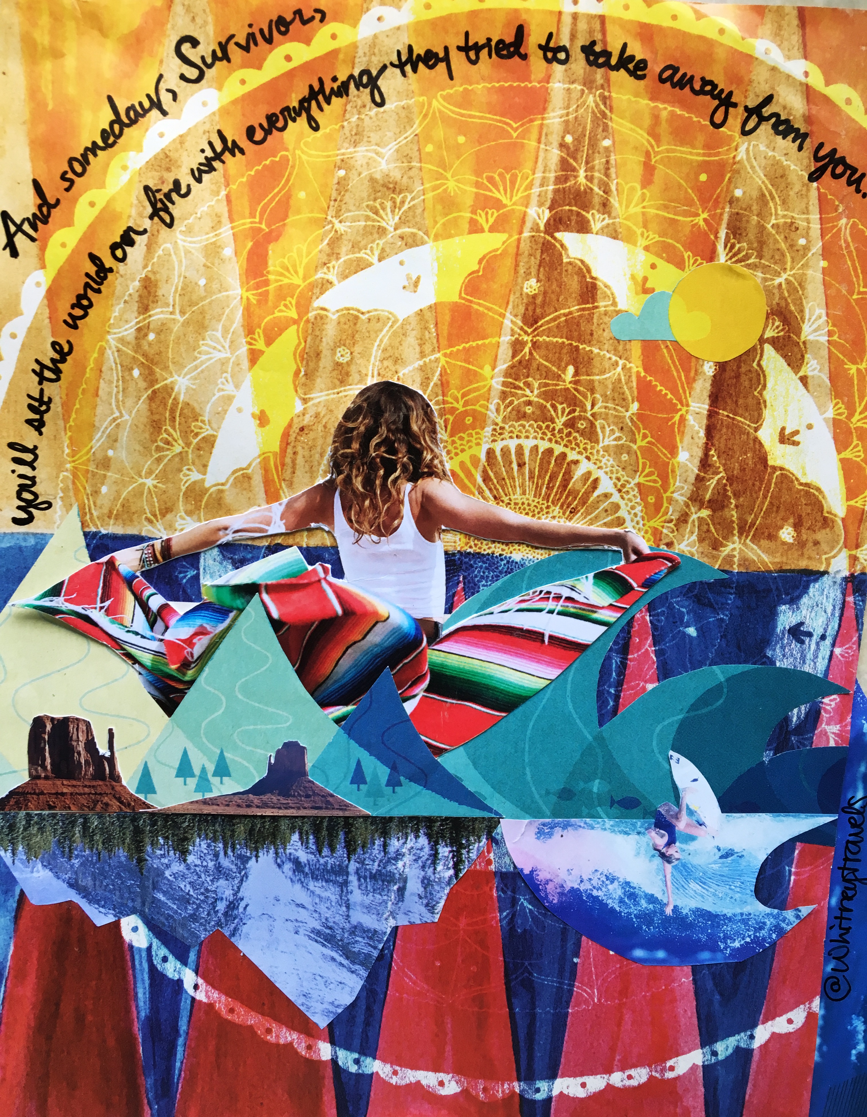 Whitney Tressel Survivor Collage The Travel Women