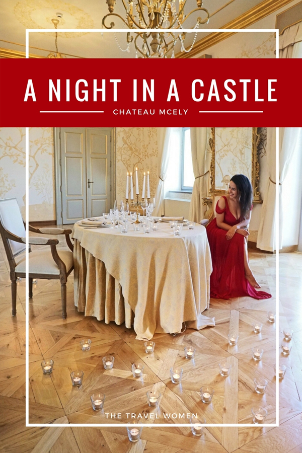 A NIGHT IN A CASTLE Chateau Mcely Czech Republic