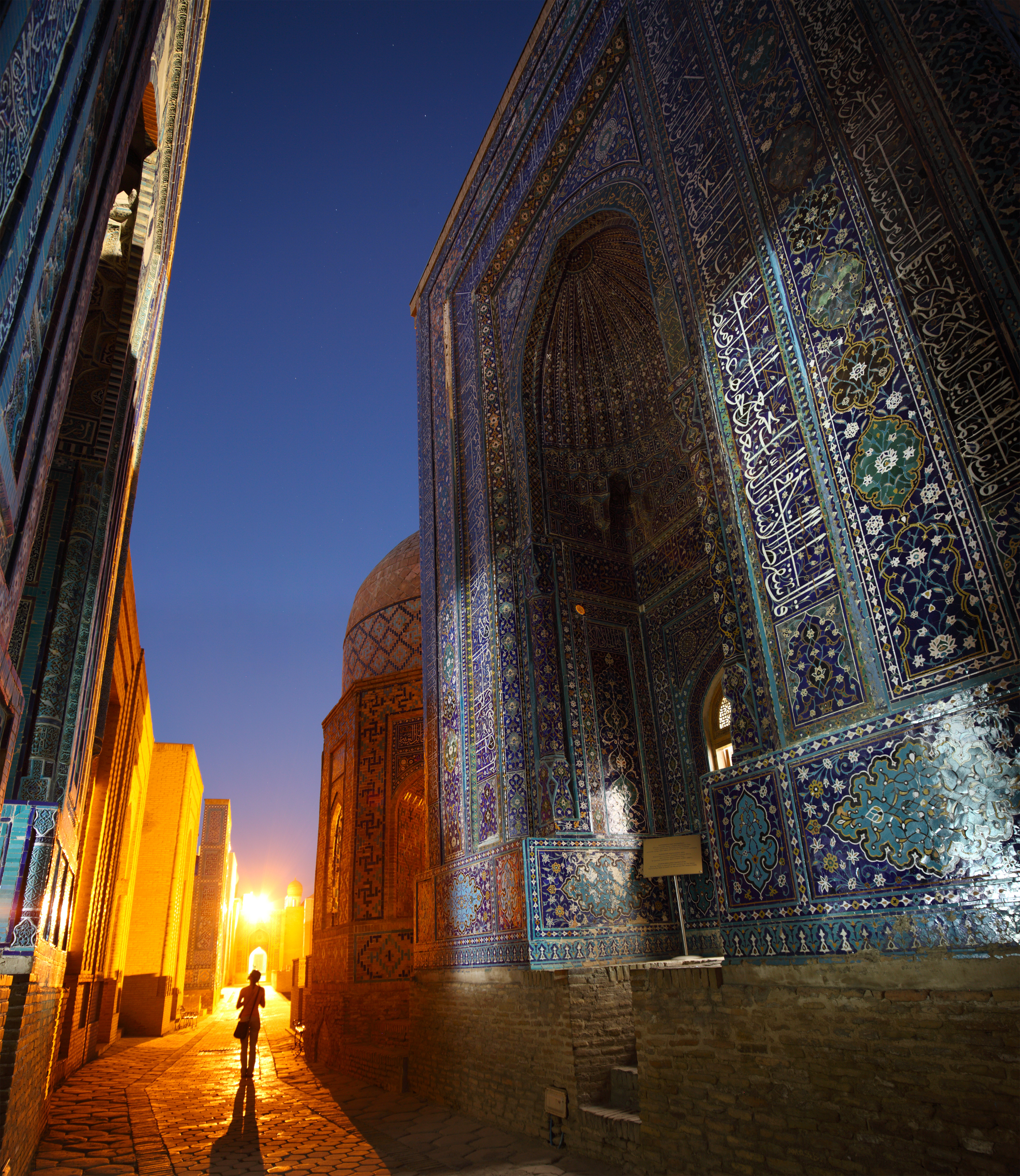 Oriental complex Shah i Zinda at twilight. Samarkand, Uzbekistan 11 Reasons to travel to Uzbekistan