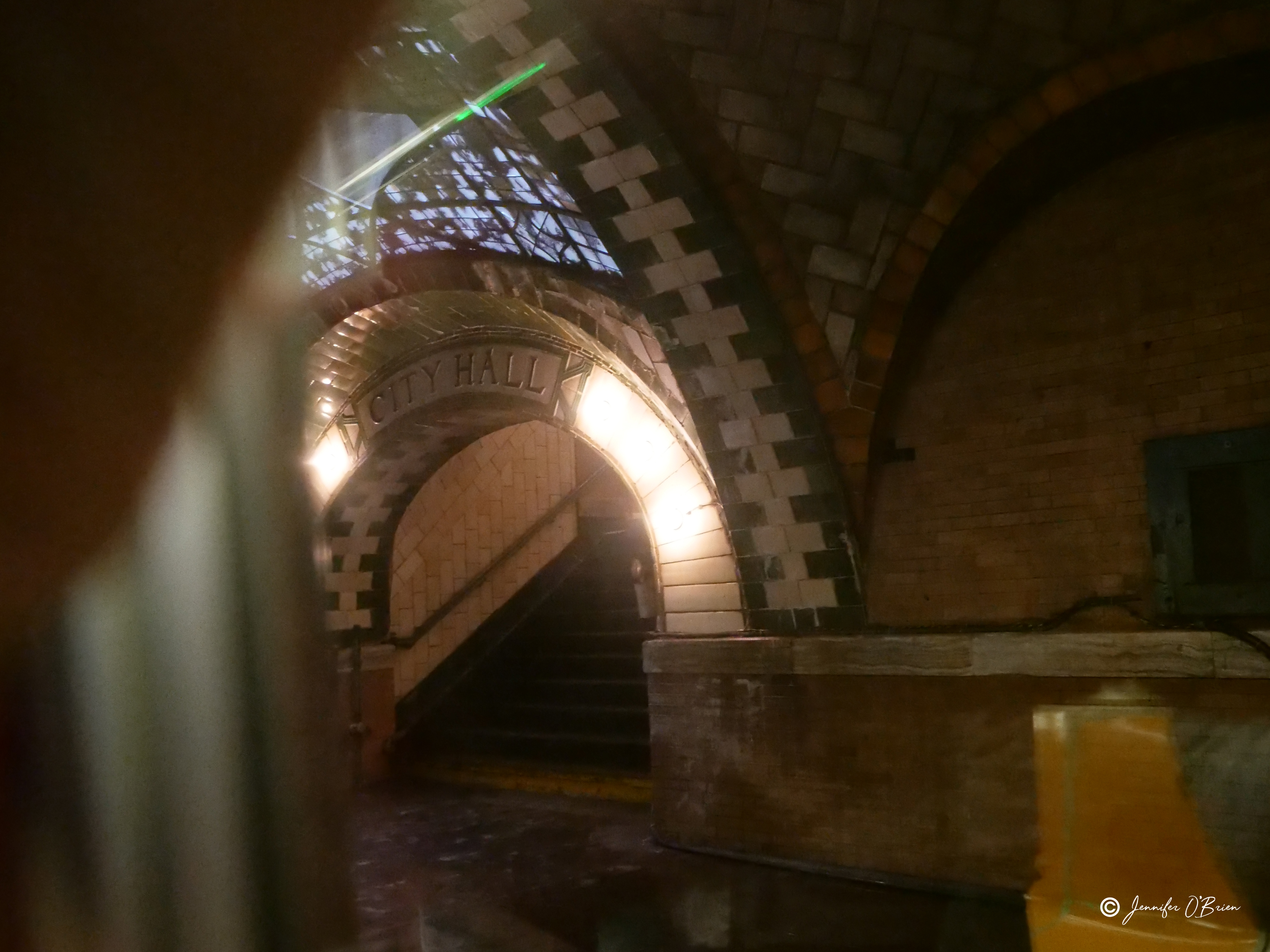 free tour through windows NYC Abandoned City Hall Subway Station Photo Challenge